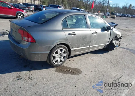 2008 Honda Civic Lx z USA, uszkodzony, nr VIN 2HGFA16568H303826